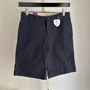 🌿 3 For $12 GAP Kid’s Dark Blue Flat Front Shorts, Size 12 Boys, NWT